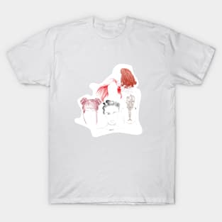 5 girls T-Shirt